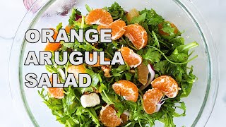 Orange Arugula Salad [upl. by Joyan]