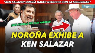 Noroña tunde a Ken Salazar por declaraciones contra AMLO [upl. by Leontyne]