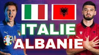 🔴🇮🇹🇦🇱 ITALIE  ALBANIE  LE TENANT DU TITRE FACE AUX ALBANAIS   EURO 2024 LIVE TALK [upl. by Aisatsana]