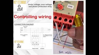 How does a voltage monitoring relay work UV OV Relay Phase sequence relay Phase failure relay [upl. by Marleah]