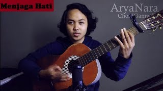 Chord Gampang Menjaga Hati  Yovie amp Nuno by Arya Nara Tutorial [upl. by Ahsenak]