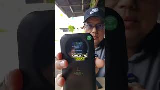 Test speed 5G dengan modem GTENIQ modem portable simkad onexox modem gteniq simcard onexox [upl. by Warfourd556]