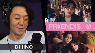 DJ REACTION to KPOP  BTS V TAEHYUNG FRIENDS OFFICIAL MV REACTION [upl. by Eussoj]