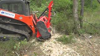 SKID STEER MULCHER AHWI 450H [upl. by Aillimac487]