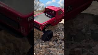 Redcat ascent 18 with injora XHX pin tires rccrawler redcatascent18 [upl. by Analeh]