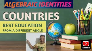 Algebraic Identities Derivationmaths utubevideo education [upl. by Ahsilrae969]