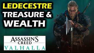 Ledecestre All Treasure Chests amp Wealth Locations  Ledecestrescire Assassins Creed Valhalla [upl. by Chelsea]