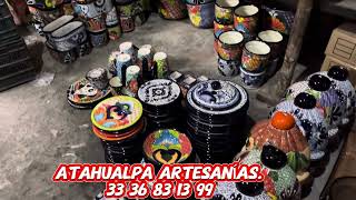 ARTESANÍAS ATAHUALPA EN TONALÁ JALISCO [upl. by Alfeus]