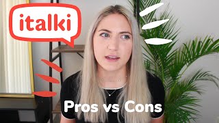 iTalki Review Pros vs Cons  Is it worth it [upl. by Othilia]