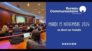 Bureau communautaire de Grand Paris Sud  19 novembre 2024 [upl. by Nimsay]