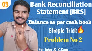 Bank reconciliation statement in telugu part  3 [upl. by Neltiac]