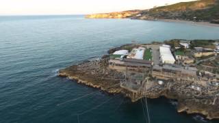 Trabucco San Nicola  Peschici  Bebop Drone HD [upl. by Oinotla]