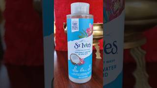 St Ives bodywash body wash coconut water and orchid cleanamp refreshed for dryampfair skin [upl. by Parthenia]