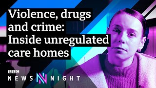 Inside Britain’s unregulated children’s homes – BBC Newsnight [upl. by Aenea]