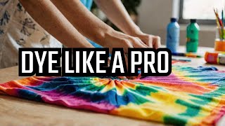 3 Easy Tie Dye Techniques [upl. by Inness]