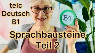 B1 telc  Sprachbausteine Teil 2  Lücken ausfüllen  Deutsch lernen [upl. by Carine433]