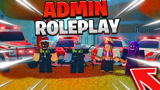 ICH BIN ADMIN auf einen ROLEPLAY SERVER Notruf Hamburg [upl. by Asiruam]