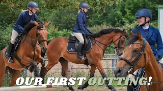 OUR FIRST SHOWJUMPING COMPETITION [upl. by Urbannai462]