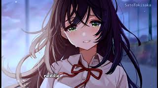 Nightcore  Stitches Lyrics [upl. by Enneiluj]