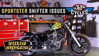 How to Fix Sportster Shifting Problems  Weekend Wrenching [upl. by Homans]