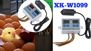 XKW1099 Temperature amp Humidity Controller setting wiring কৰাৰ নিয়ম  Incubator ৰ বাবে  SG Rangp [upl. by Nnairac]