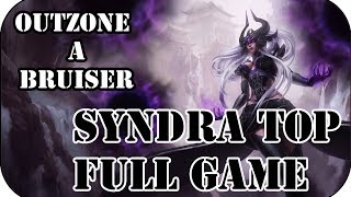 League of Legends Full Gameplay Syndra Top 52 [upl. by Atnes]