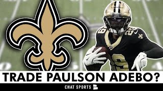 TRADE Paulson Adebo New Orleans Saints Rumors amp Overreaction After Losing To The Falcons [upl. by Coltson]