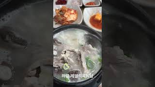 의령 피순대 제일식육식당 피순대국밥돼지국밥내장국밥 의령맛집 [upl. by Hall]