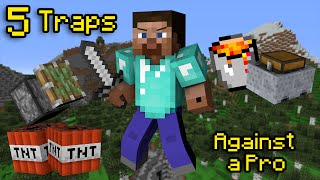 5 Best Traps Against a Pro in Minecraft [upl. by Alethia]