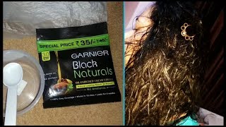 Garnier Black Naturals ReviewA long lasting colour upto 6 weeks [upl. by Vyse]