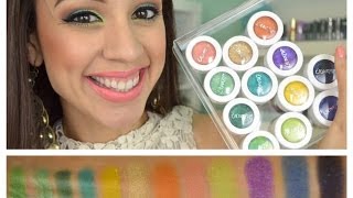 ColourPop Super Shock Shadows  Review [upl. by Nho859]