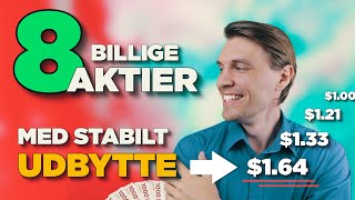 8 udbytteaktier med STABILT udbytte Investering i udenlandske kvalitetsaktier der er faldet i pris [upl. by Yemac]