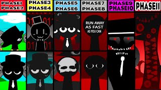 All Phases of Black in Incredibox Sprunki From 1 Phase to 11 Phase [upl. by Bainbridge]