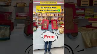 Buy one Saree Get One Free Saree shorts ytshorts saree hyderabad [upl. by Bilac231]