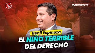 Benji Espinoza el regreso del niño terrible LaEntrevista [upl. by Eemiaj]