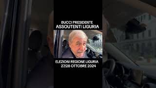 BUCCI PRESIDENTE liguria elezioni politica tiktok tiktokvideo tiktokviral youtubeshorts voto [upl. by Aleak167]