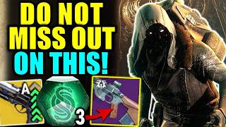 Destiny 2 YOU DO NOT WANT TO MISS OUT ON THIS 👀  Xur Review Nov 1  4 [upl. by Rashidi223]