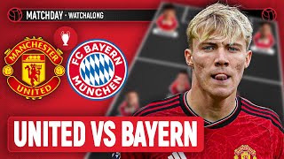 Manchester United 01 Bayern Munich  LIVE STREAM Watchalong  Champions League [upl. by Onaled552]