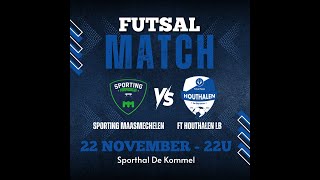 22112024 Sporting Maasmechelen vs FT Houthalen La Baracca [upl. by Anagrom]