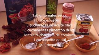 COMO HACER SOBRASADA VEGANA  LIGHT SUPER FACIL [upl. by Netsrik]