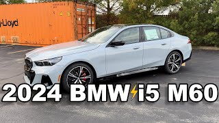 Finally Here The 2024 BMW i5 M60 [upl. by Aribold]