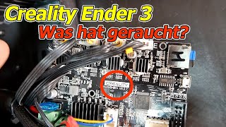 Ender 427 Board was hat geraucht Mega X mehr Probleme LED´s und jede Menge Filament Rabatt [upl. by Hamnet]