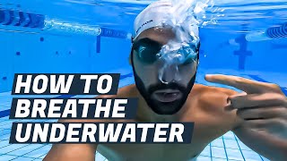 HOW TO BREATHE UNDERWATER Secret from a swimmer [upl. by Ynahirb]