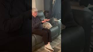 DALMATIANPIT MIX STEALS GRANDMAS SPOTS and all of our Hearts [upl. by Awhsoj]