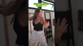 SOLENN HEUSSAFF AS PAINTER LAUGH TRIP TO LAKAS MAKA GV EH solennheussaff comedy [upl. by Ociral]