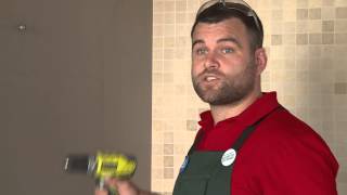 How To Install A Towel Rail Into Plaster  DIY At Bunnings [upl. by Ari]