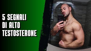 5 segnali di ALTO TESTOSTERONE [upl. by Arted]