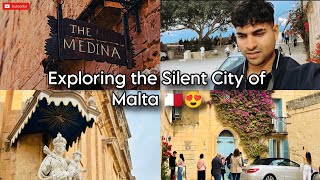 The silent city of Malta 🇲🇹😍 Mdinaquot a must visit spot in Malta 😍✨ travel fyp viralvideo malta [upl. by Newra250]