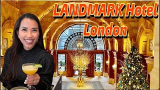 LANDMARK HOTEL LONDON  London Most Iconic Hotel  Luxury and Sophistication [upl. by Siuqcram]