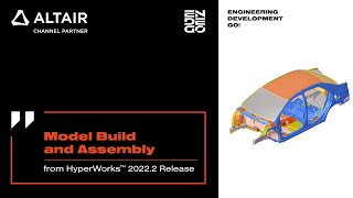 Model Build and Assembly from HyperWorks 20222 Release [upl. by Agemo223]